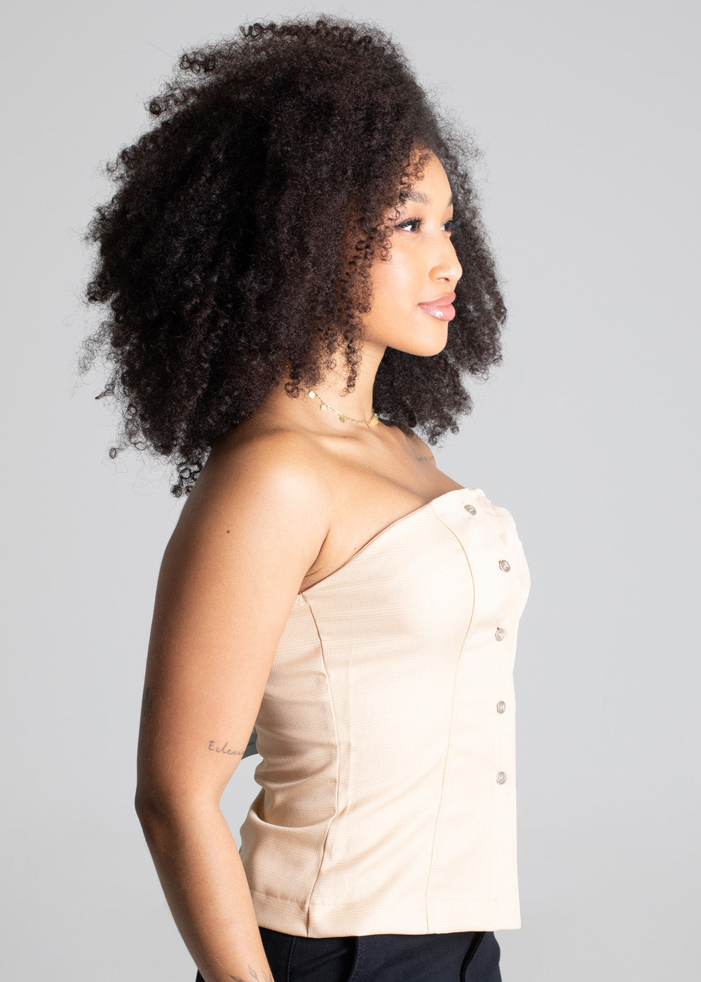 Colete Sawary Alfaiataria - 277545 BEGE