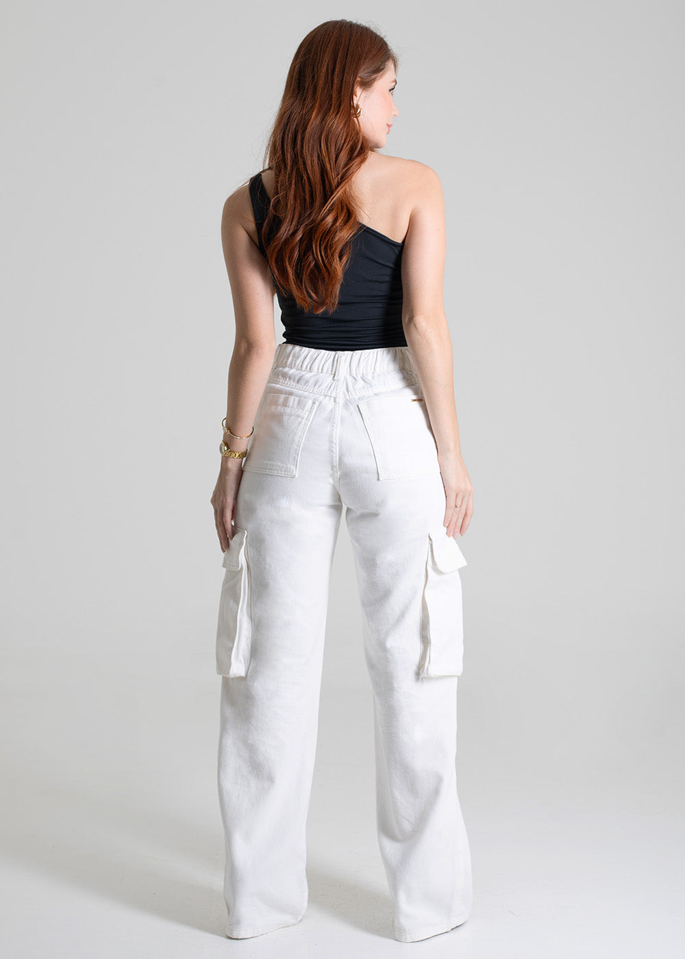 Calça Sarja  Sawary Wide Leg - 277562 PT