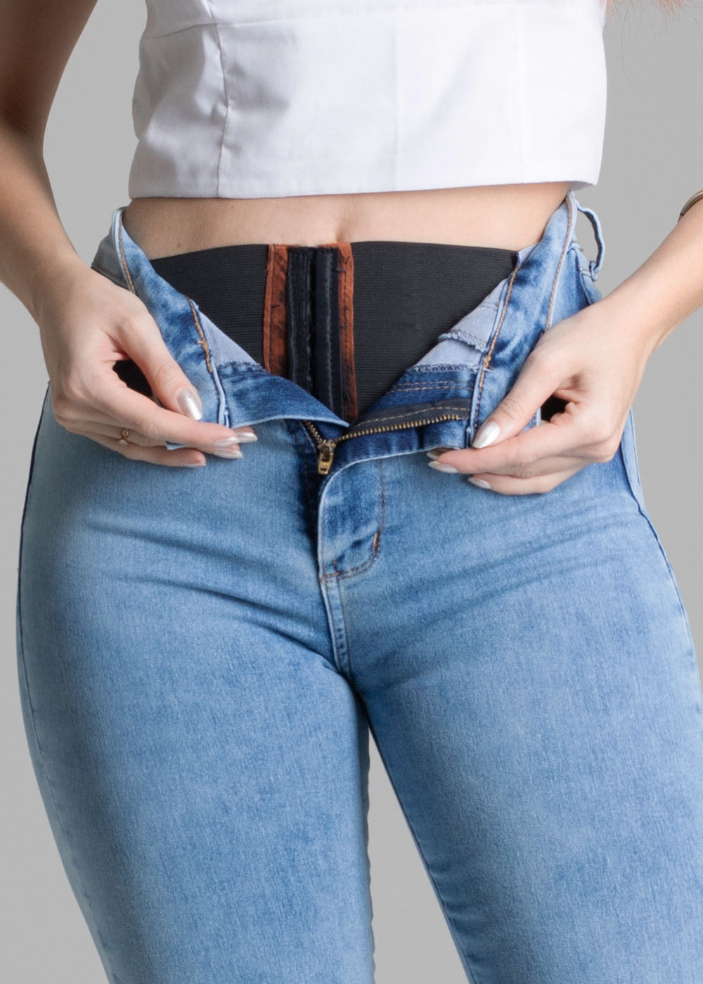 Calça Sawary Jeans Super Lipo - 277917 AZUL