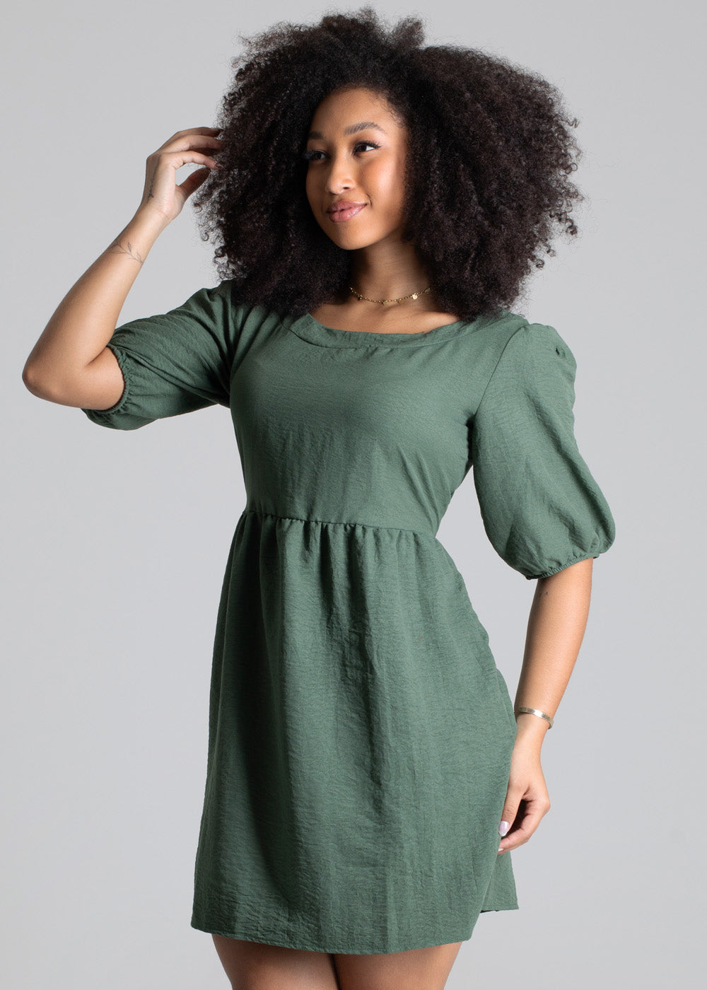 Vestido Sawary Verde - 277977 VERDE