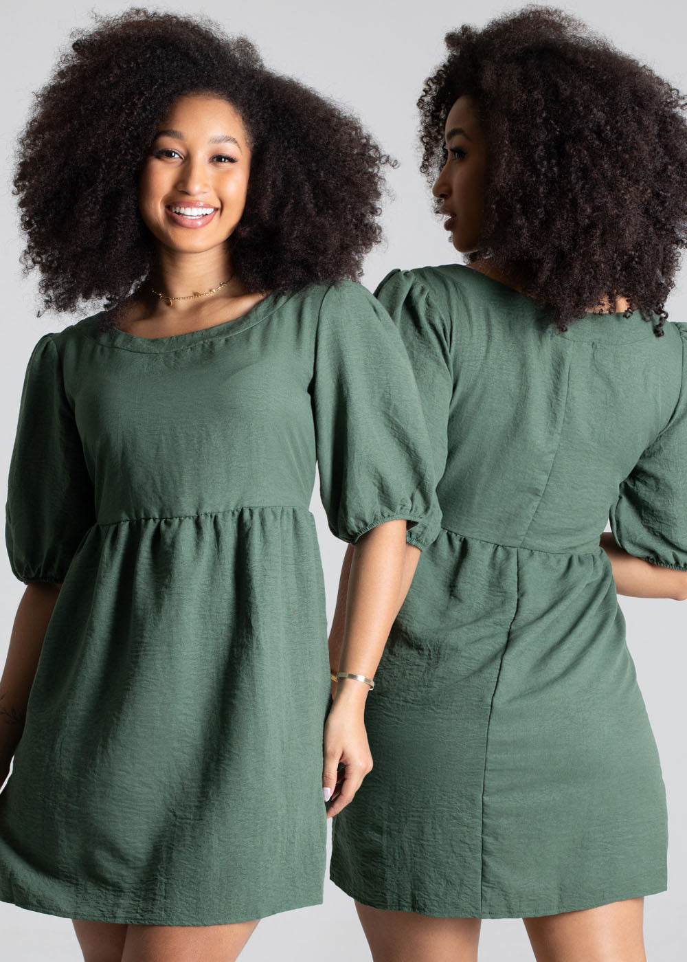 Vestido Sawary Verde - 277977 VERDE