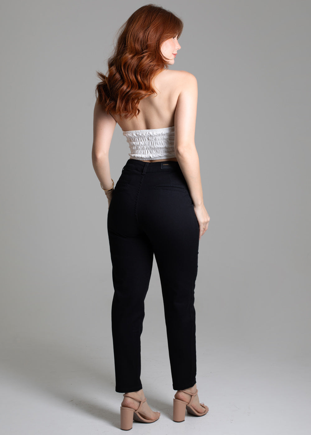 Calça Sarja Sawary Mom - 278145 PRETO