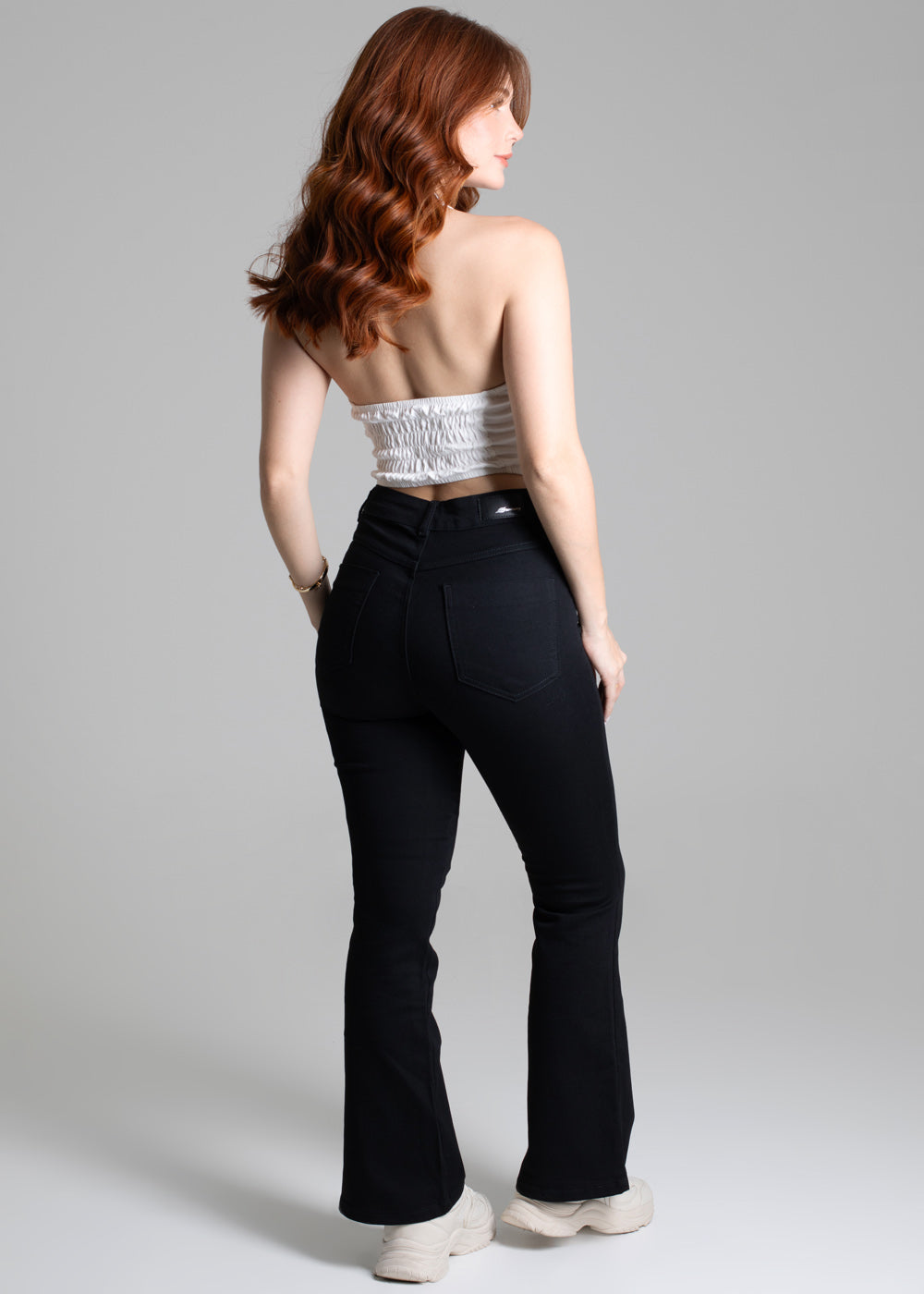 Calça Sarja Sawary Flare Petit - 278214 PRETO