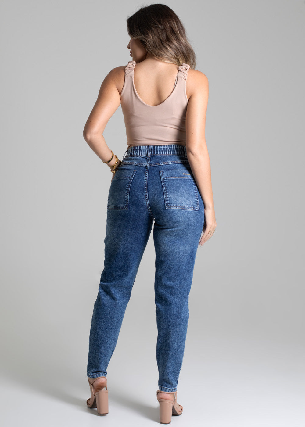 Calça Jeans Sawary Mom - 278231 AZUL