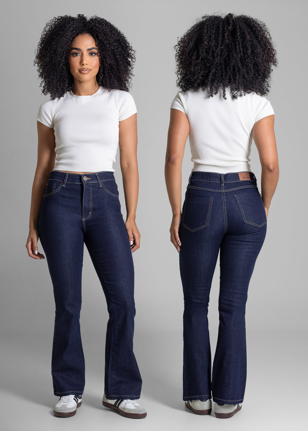 Calça Jeans Sawary Boot Cut Petit - 278258 AZUL
