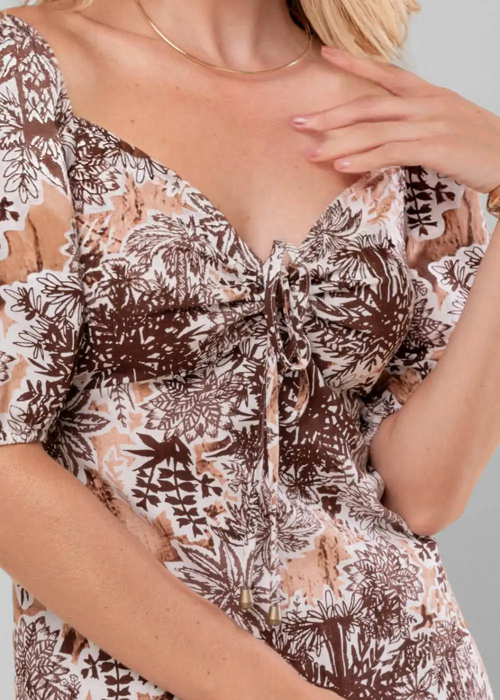 Vestido Sawary Estampado - 278319 ESTAMPADO