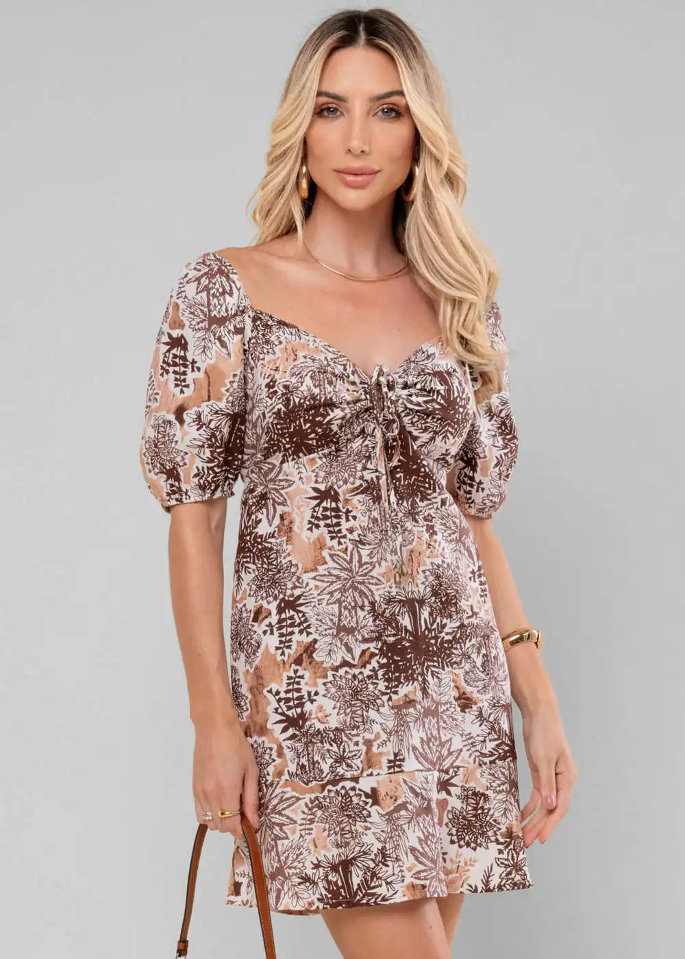 Vestido Sawary Estampado - 278319 ESTAMPADO