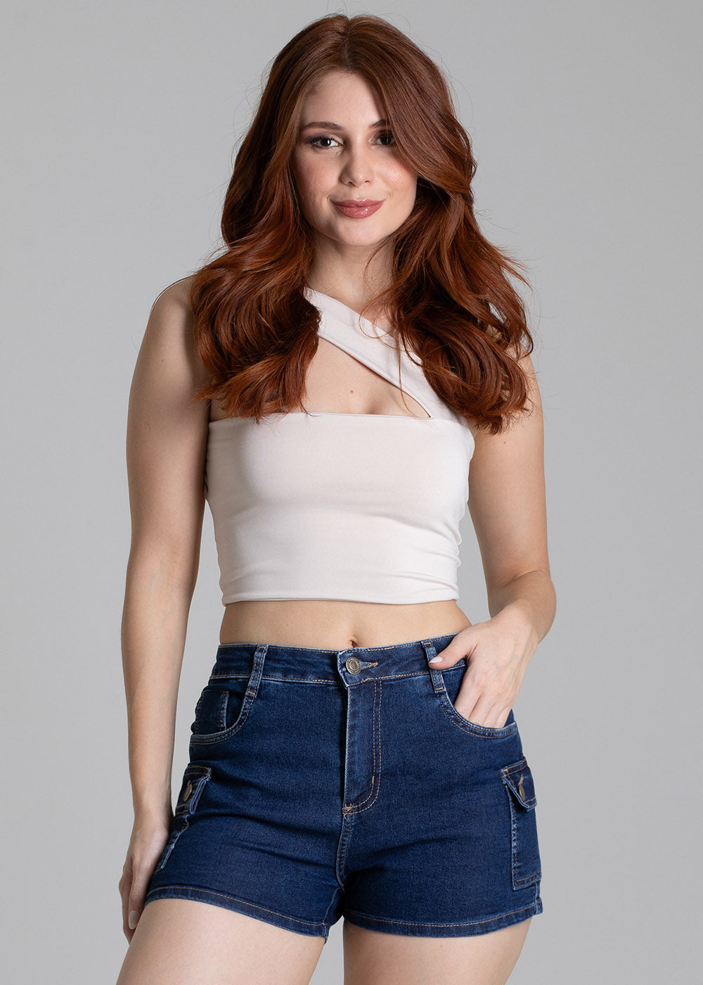 Shorts Jeans Sawary - 278466 AZUL