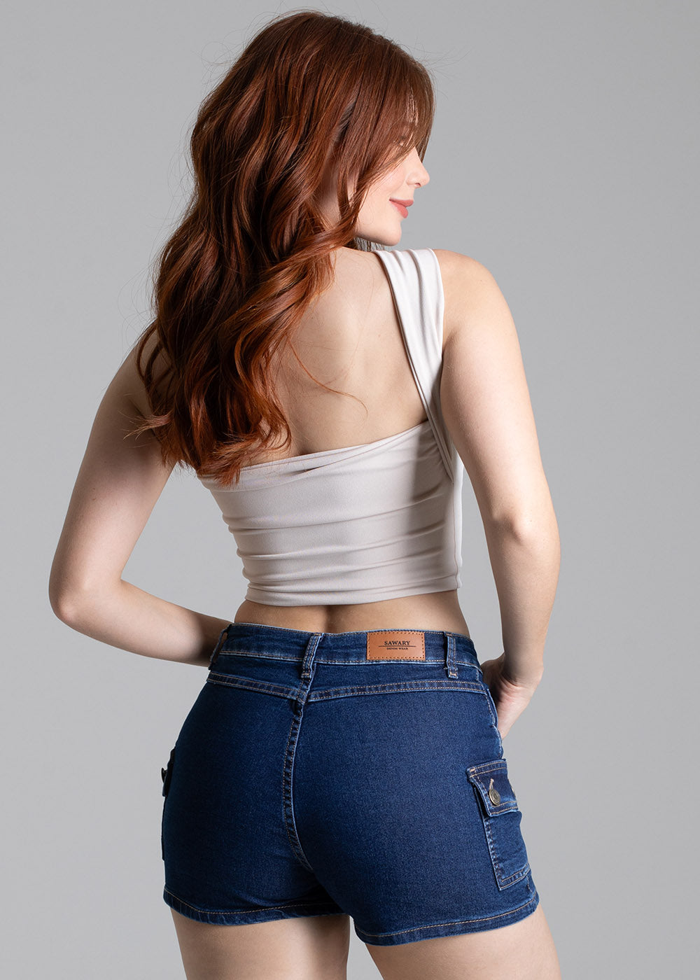 Shorts Jeans Sawary - 278466 AZUL