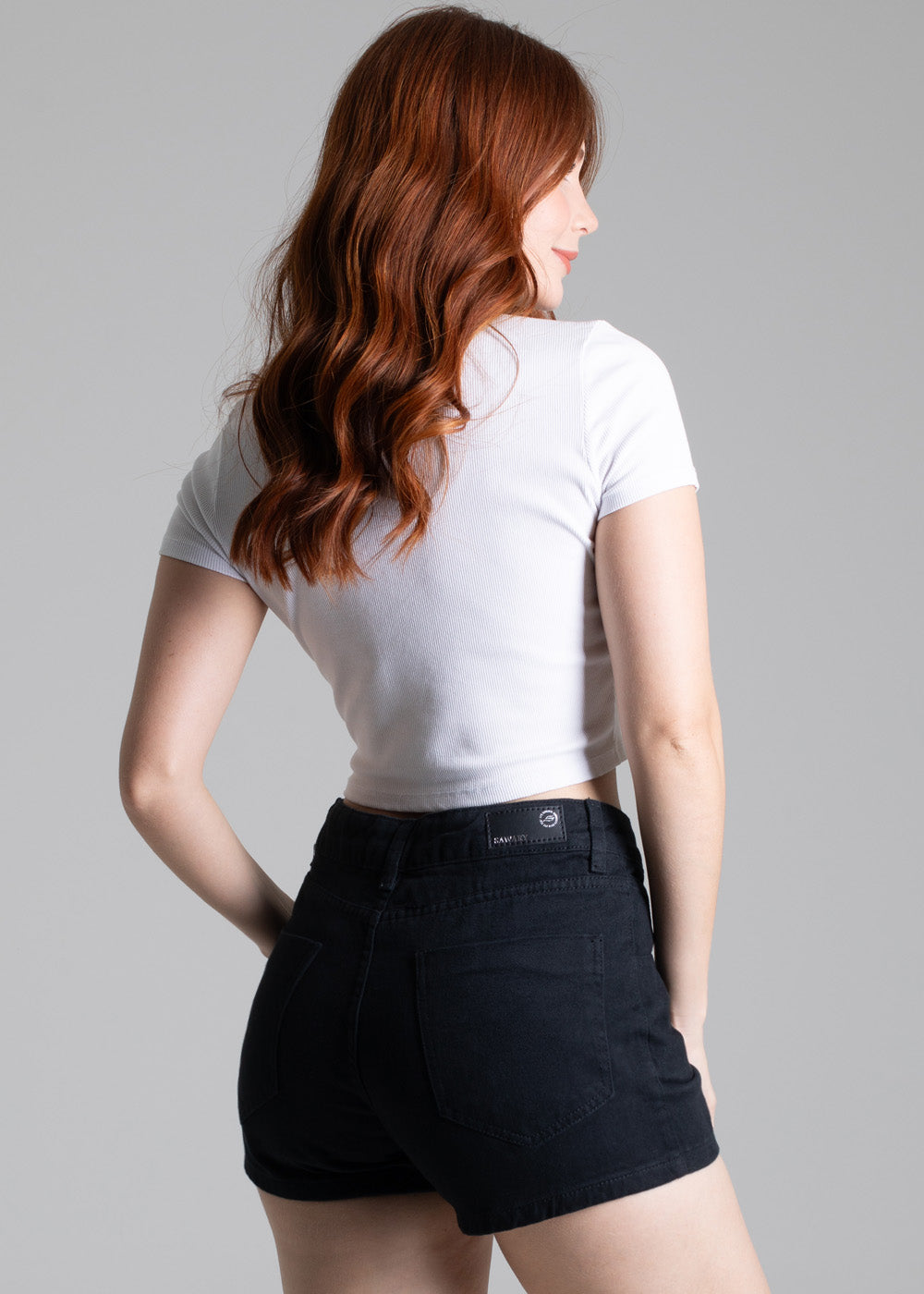 Shorts Sarja Sawary - 278475 PRETO