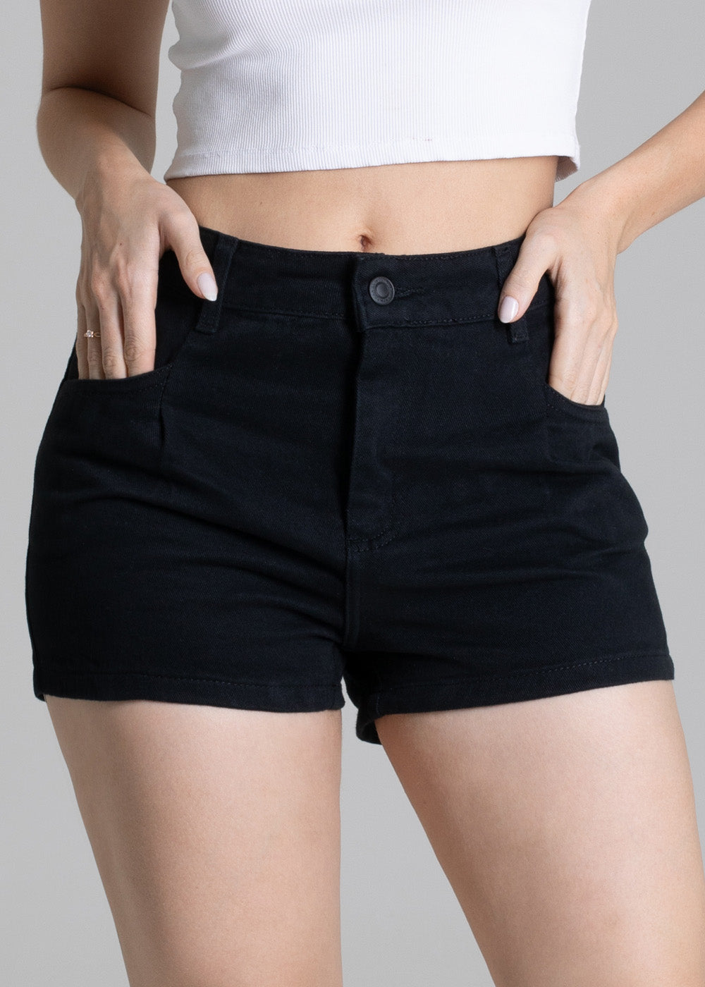 Shorts Sarja Sawary - 278475 PRETO