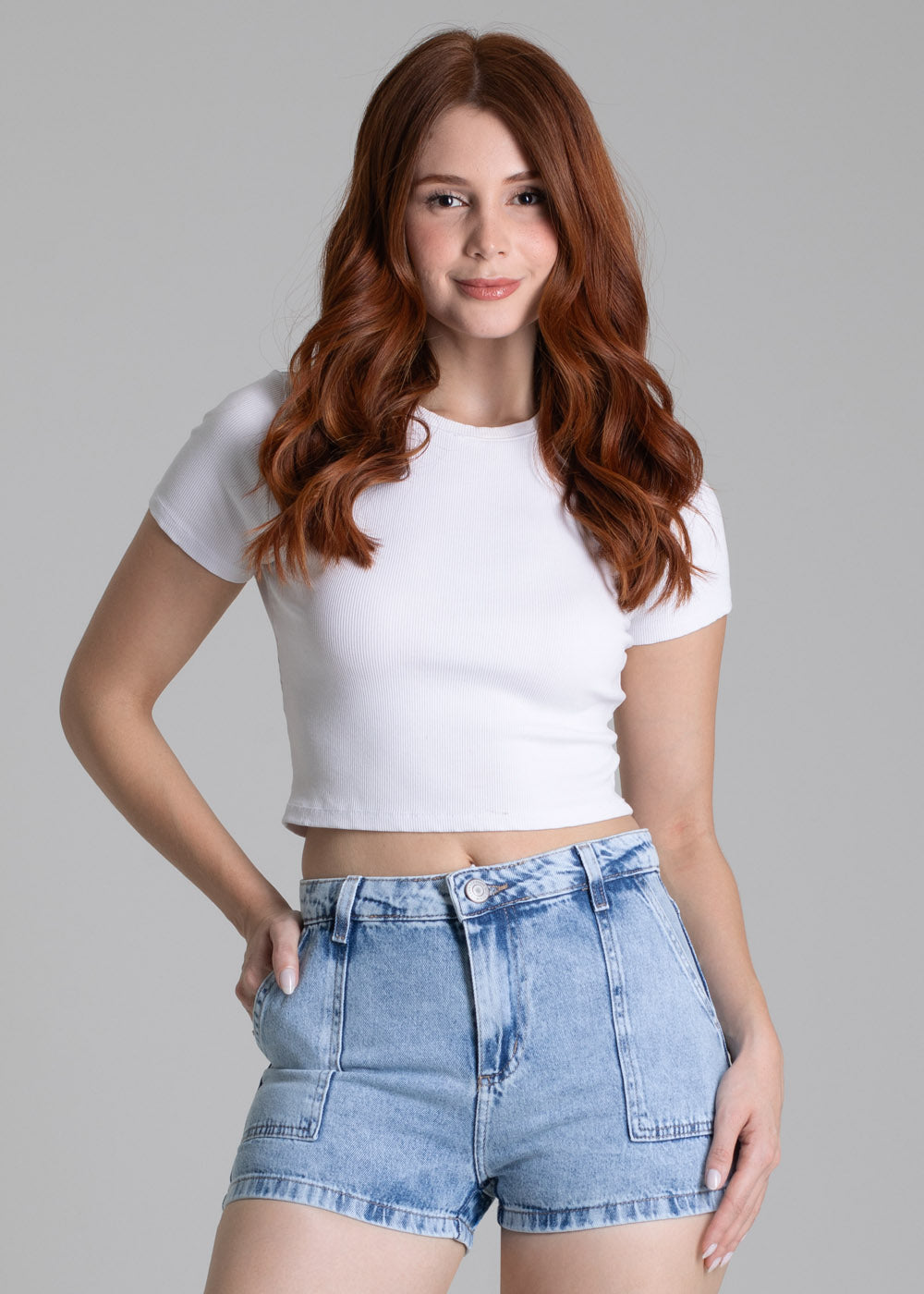 Shorts Jeans Sawary - 278507 AZUL