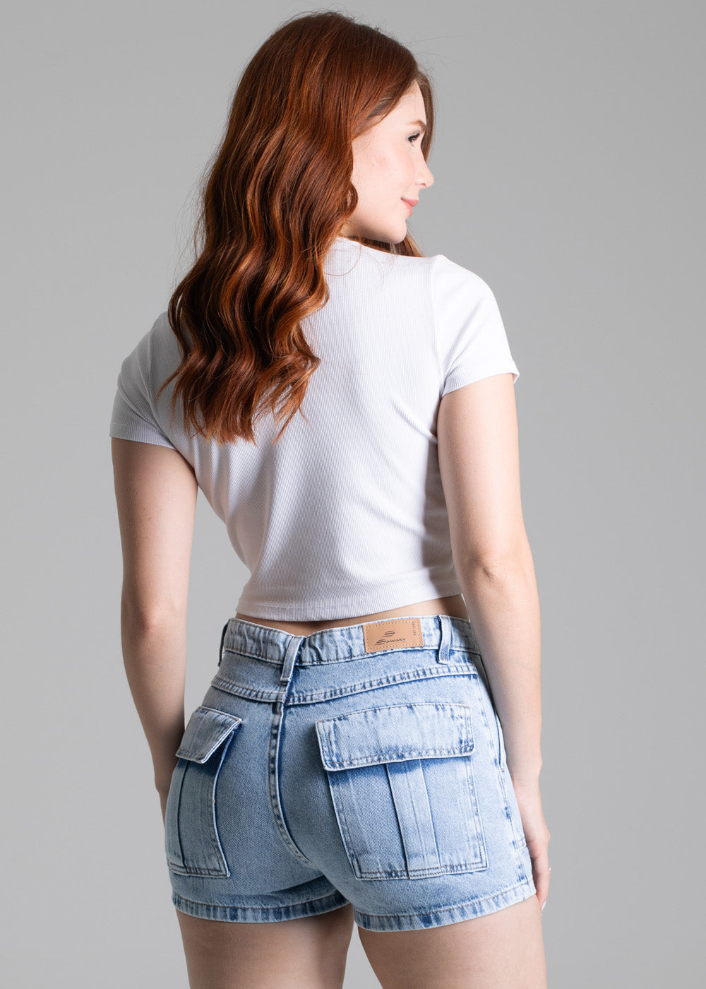 Shorts Jeans Sawary - 278507 AZUL