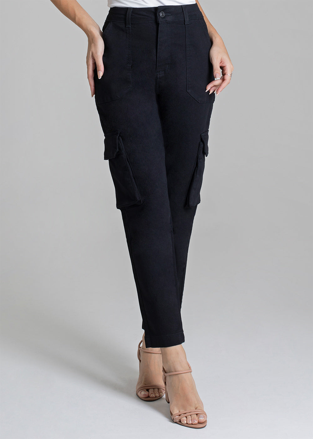 Calça Sarja Sawary Mom - 278518 PRETO