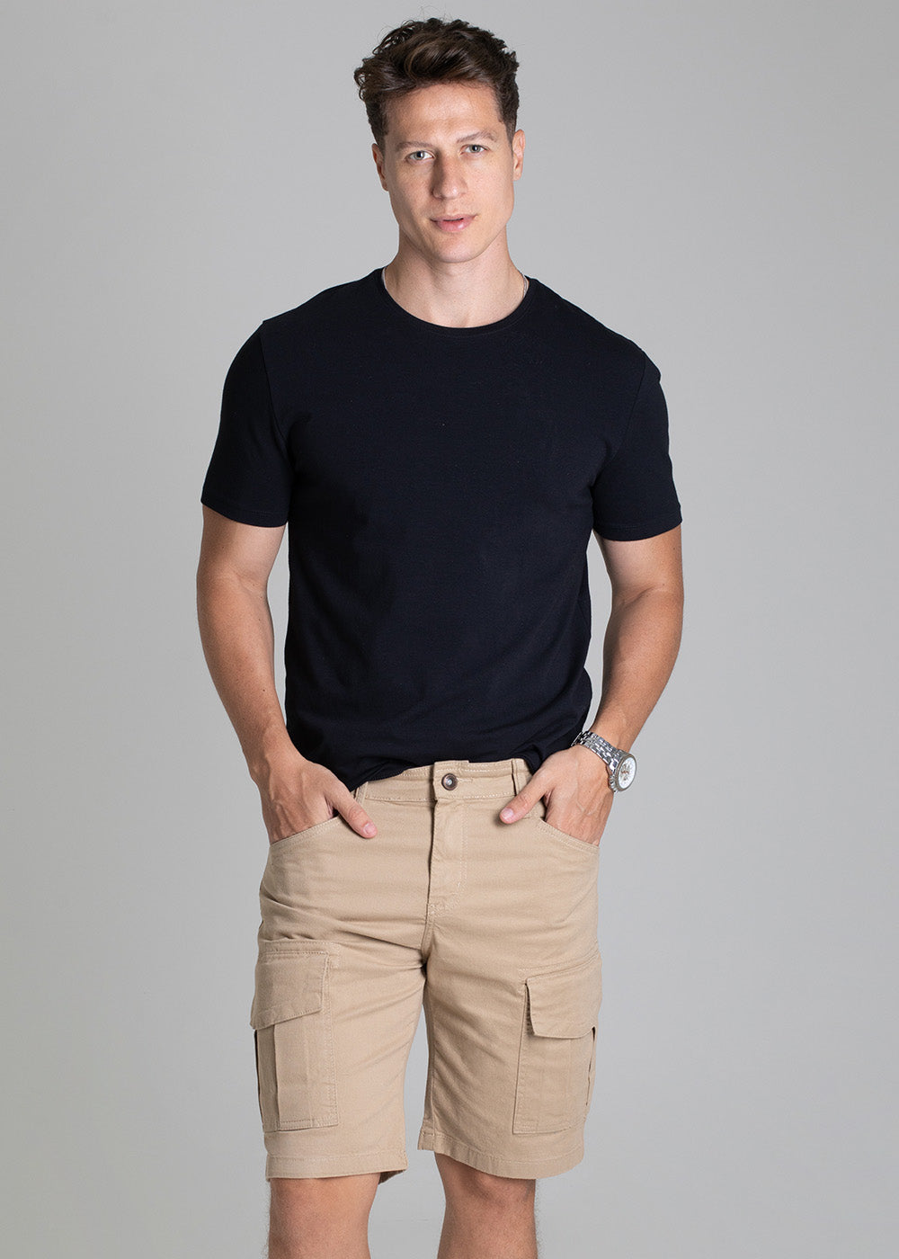 Bermuda Sarja Sawary Cargo - 278571 BEGE