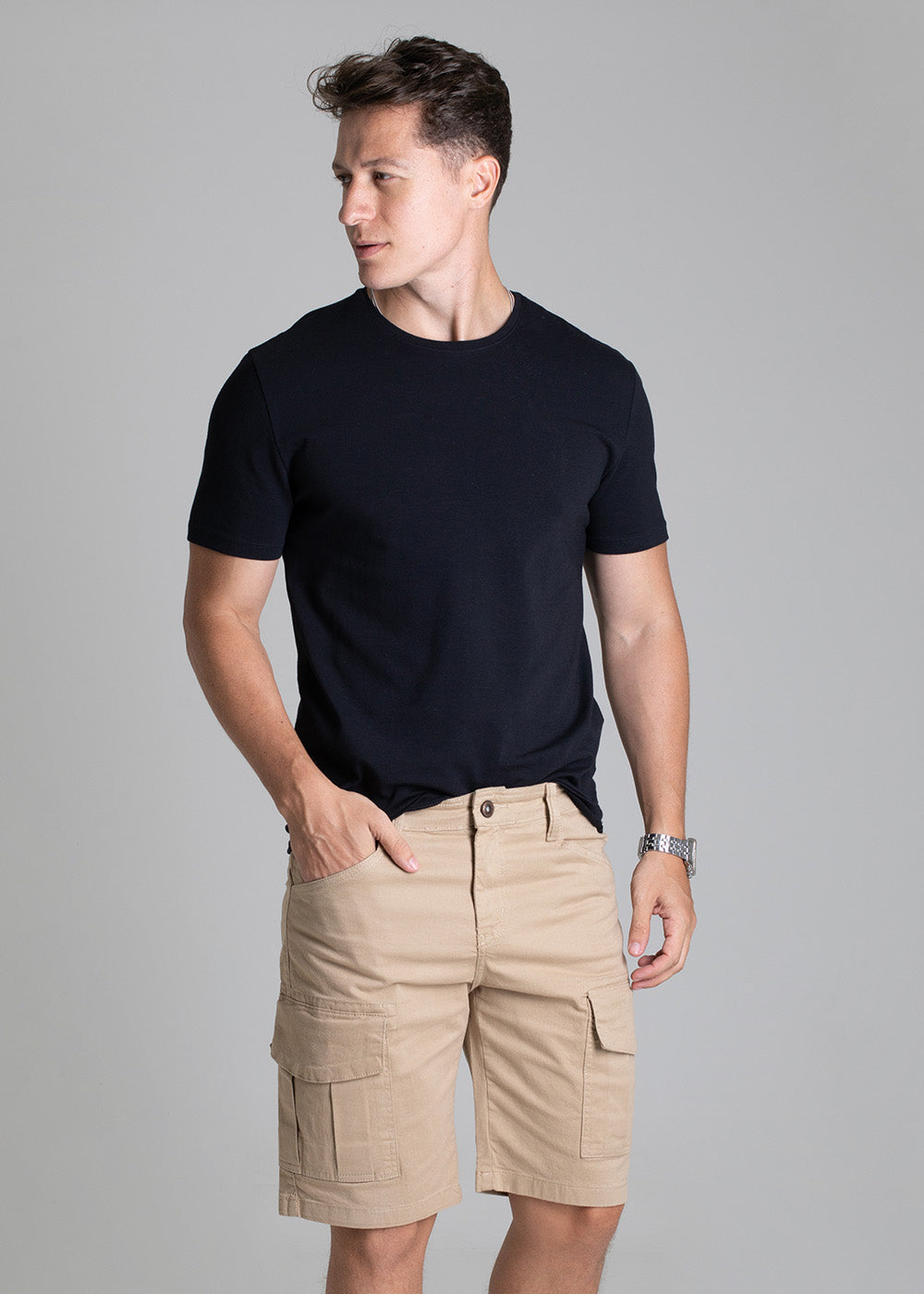 Bermuda Sarja Sawary Cargo - 278571 BEGE