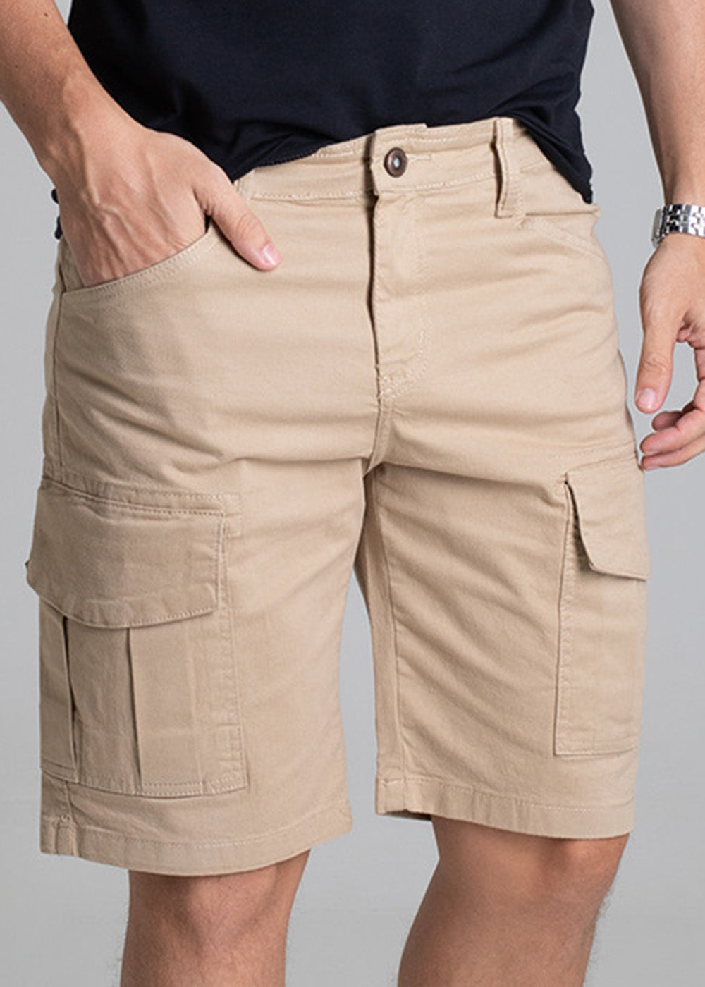 Bermuda Sarja Sawary Cargo - 278571 BEGE