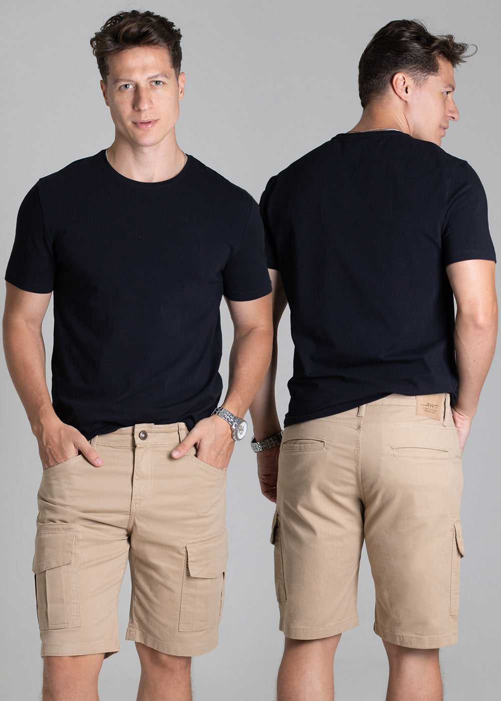 Bermuda Sarja Sawary Cargo - 278571 BEGE