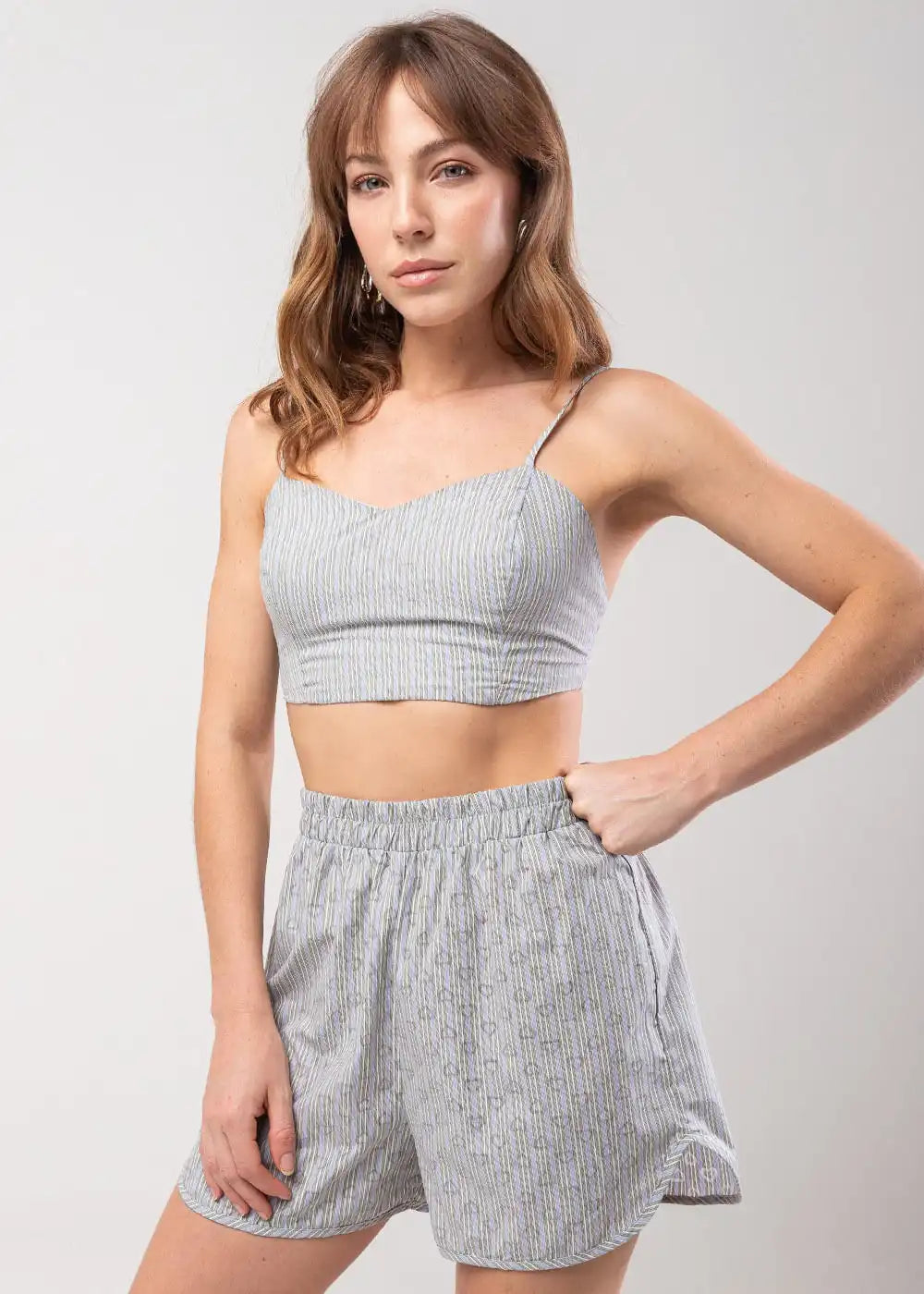 Shorts Sawary Listrado - 278621 LISTRADO