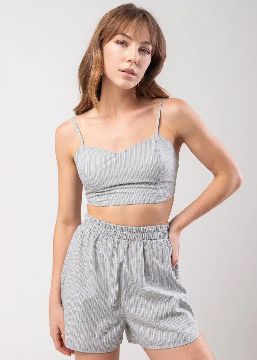 Shorts Sawary Listrado - 278621 LISTRADO