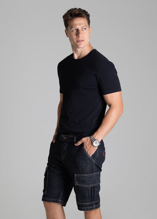 Bermuda Jeans Sawary - 278675 PRETO