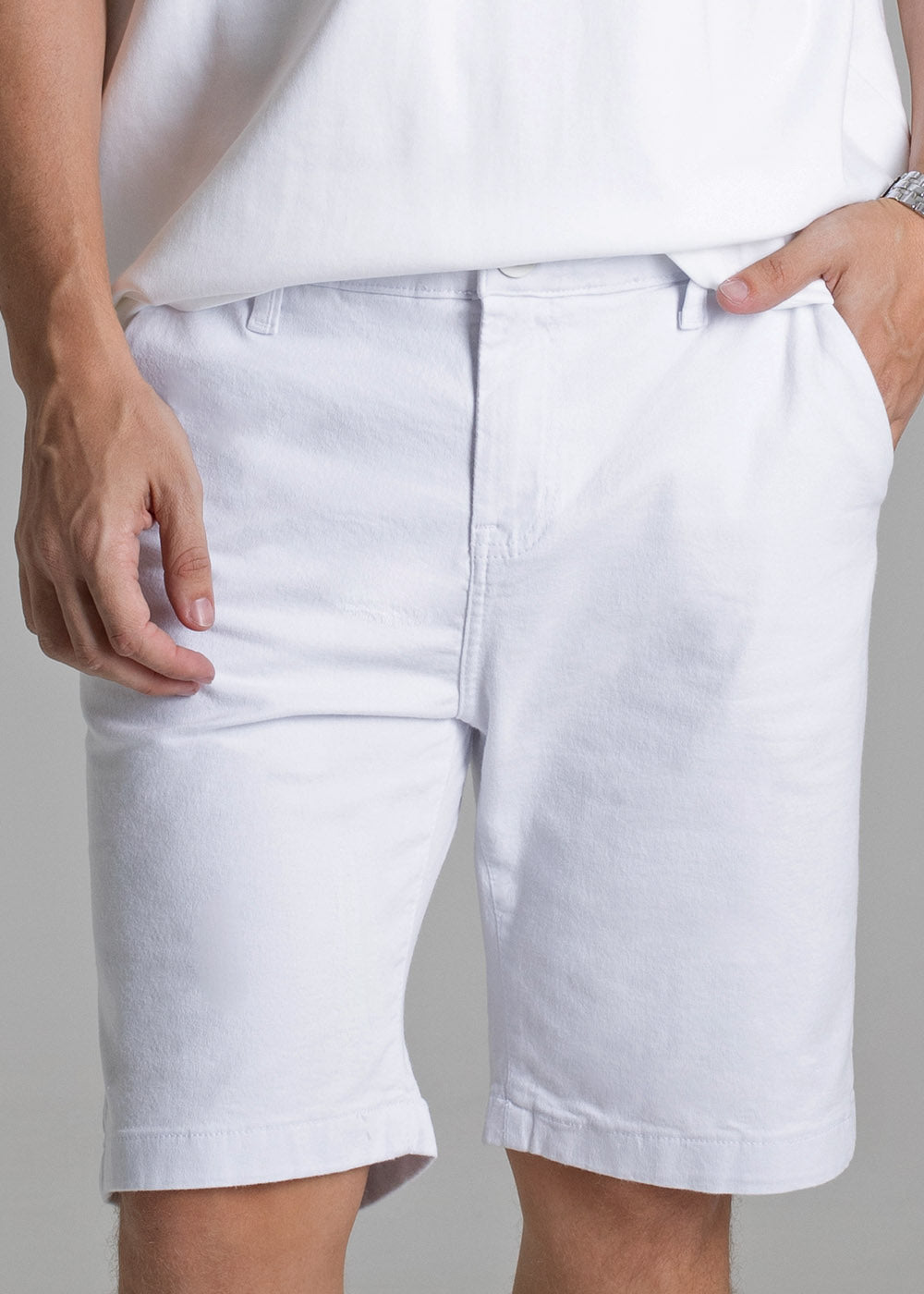 Bermuda Sarja Sawary - 278786 BRANCO