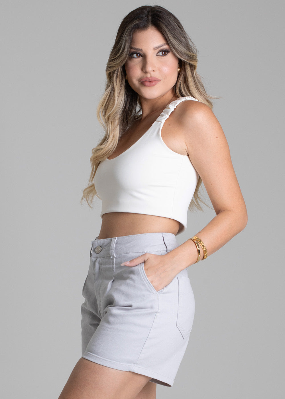 Shorts Sarja Sawary - 278814 AZUL