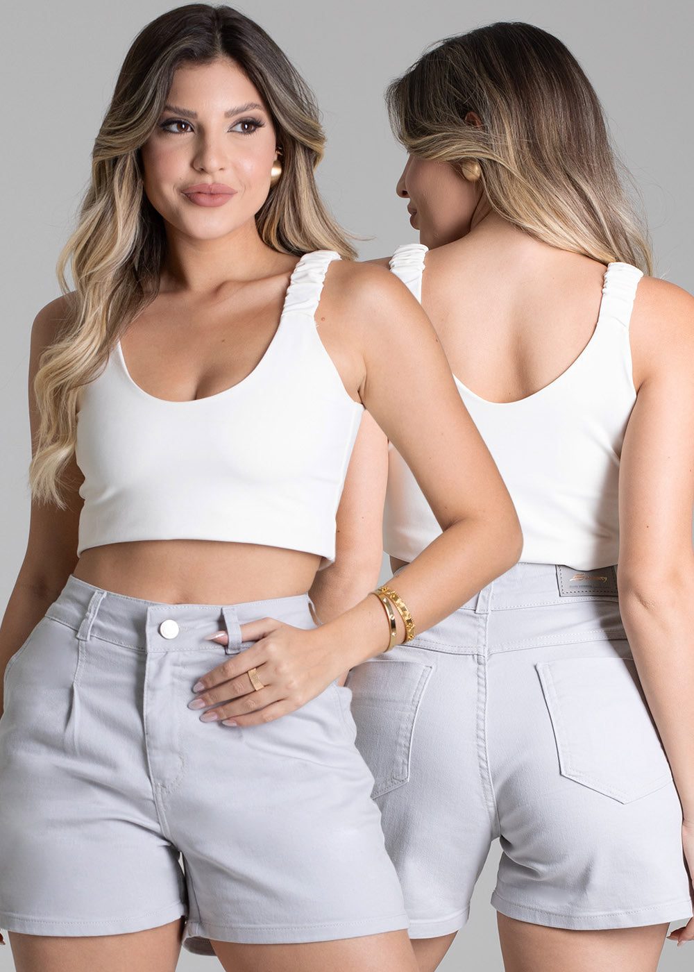 Shorts Sarja Sawary - 278814 AZUL