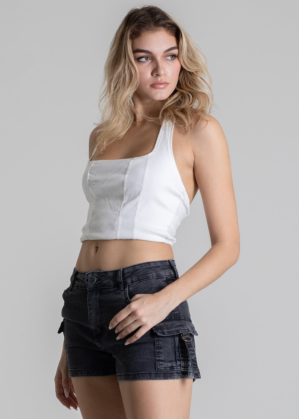 Shorts Jeans Sawary - 278927 PRETO