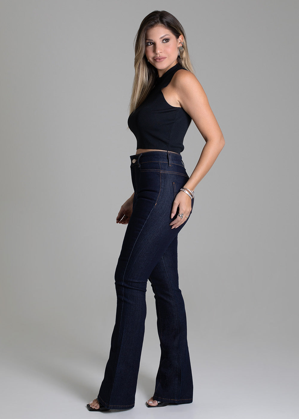 Calça Jeans Sawary Boot Cut - 279068 AZUL