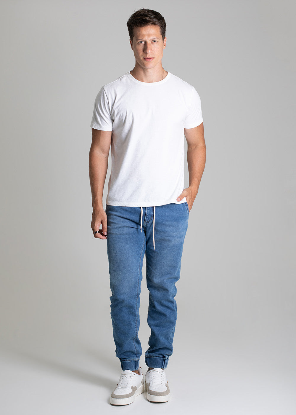 Calça Jeans Sawary Jogger - 279081 AZUL