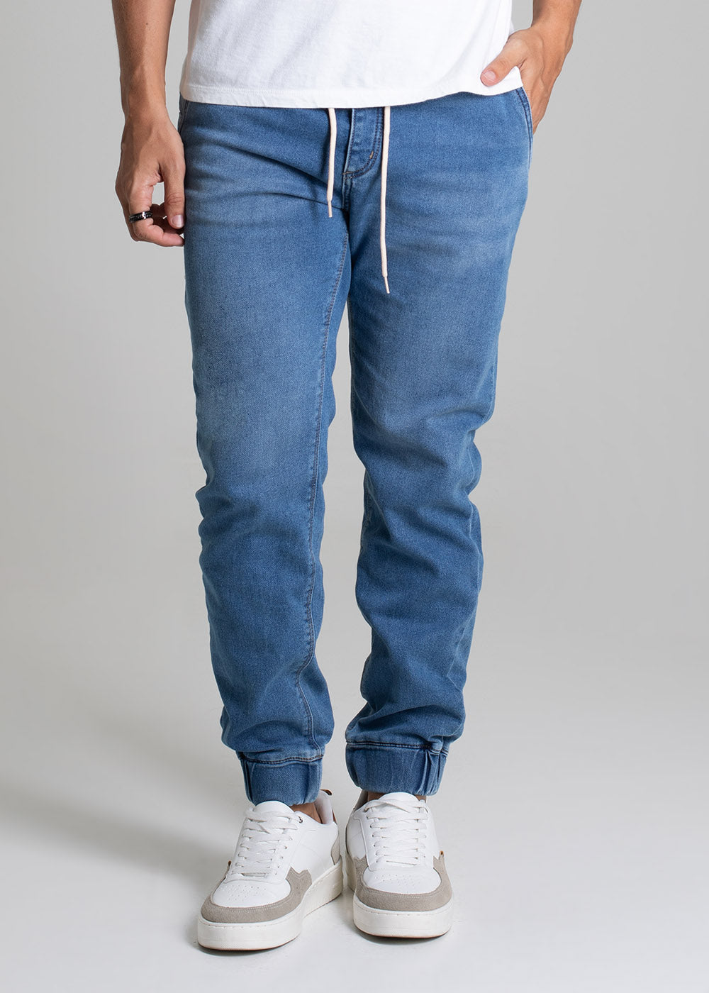 Calça Jeans Sawary Jogger - 279081 AZUL