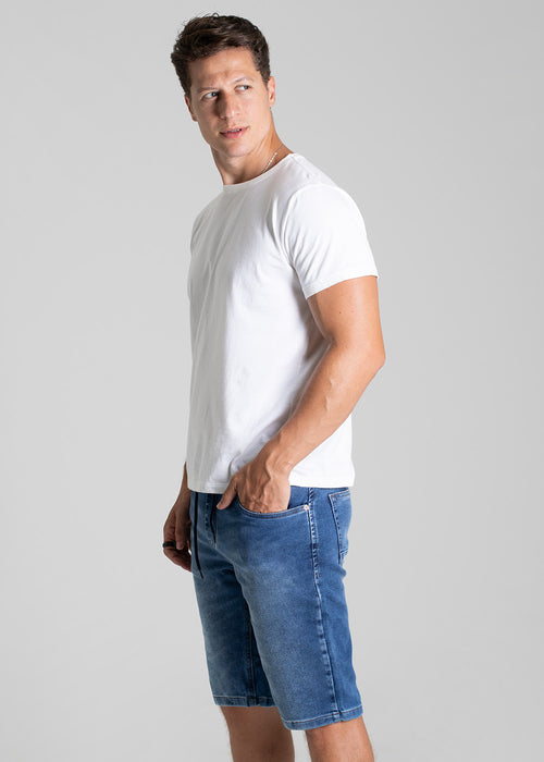Bermuda Jeans Sawary - 279086 AZUL
