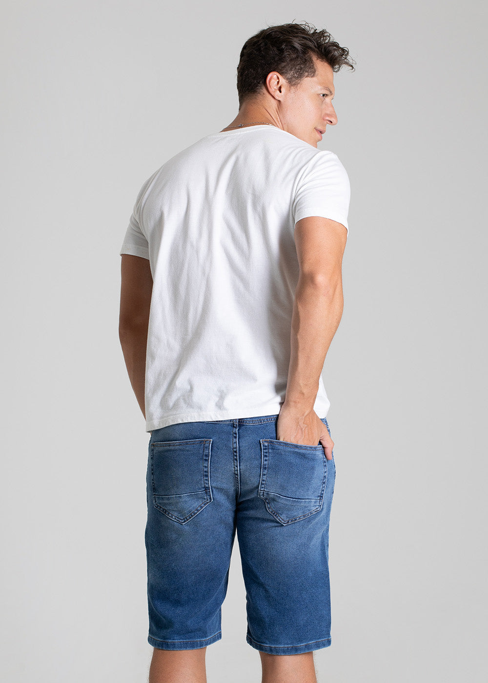 Bermuda Jeans Sawary - 279086 AZUL