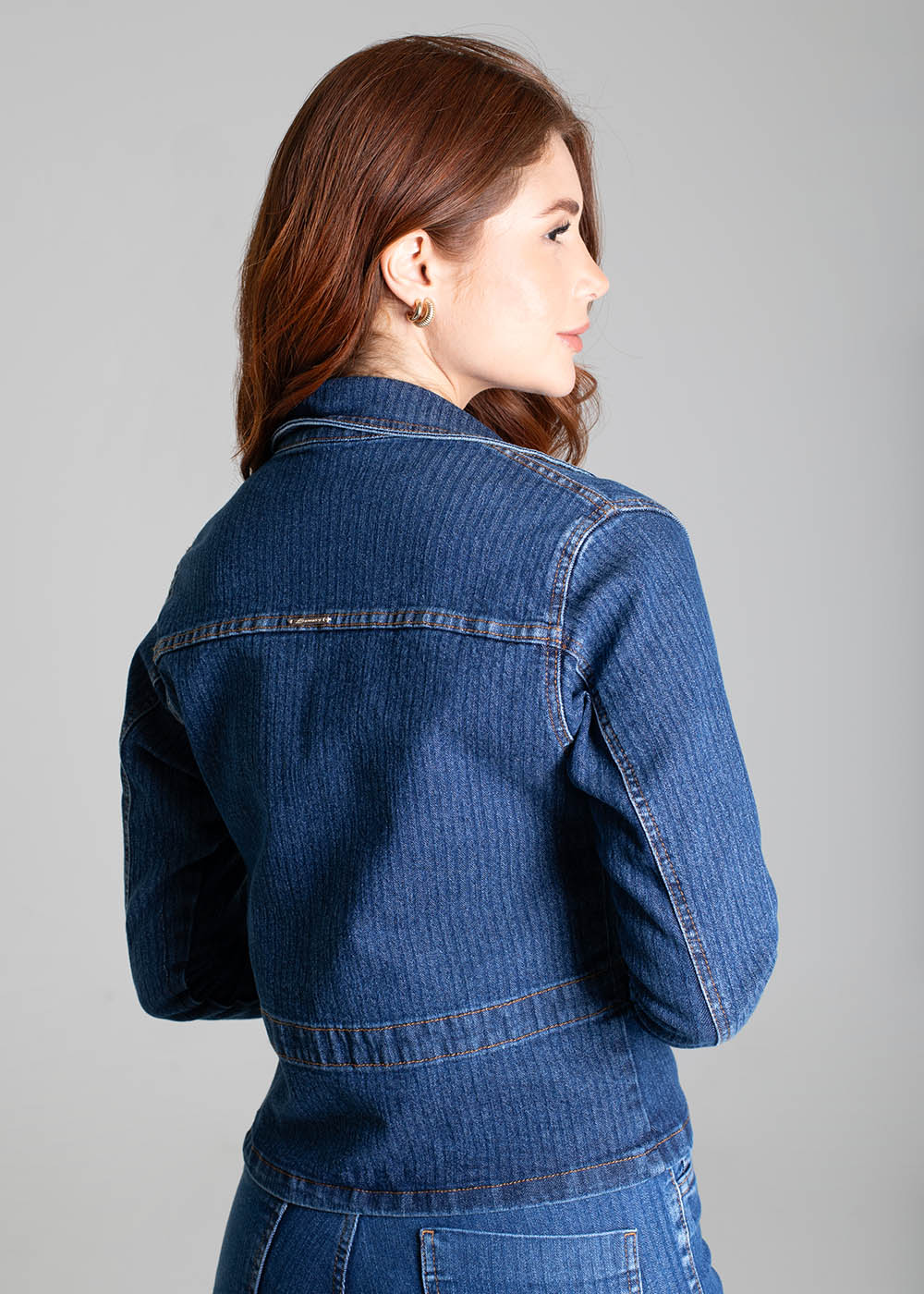 Jaqueta Jeans Sawary - 279140 AZUL