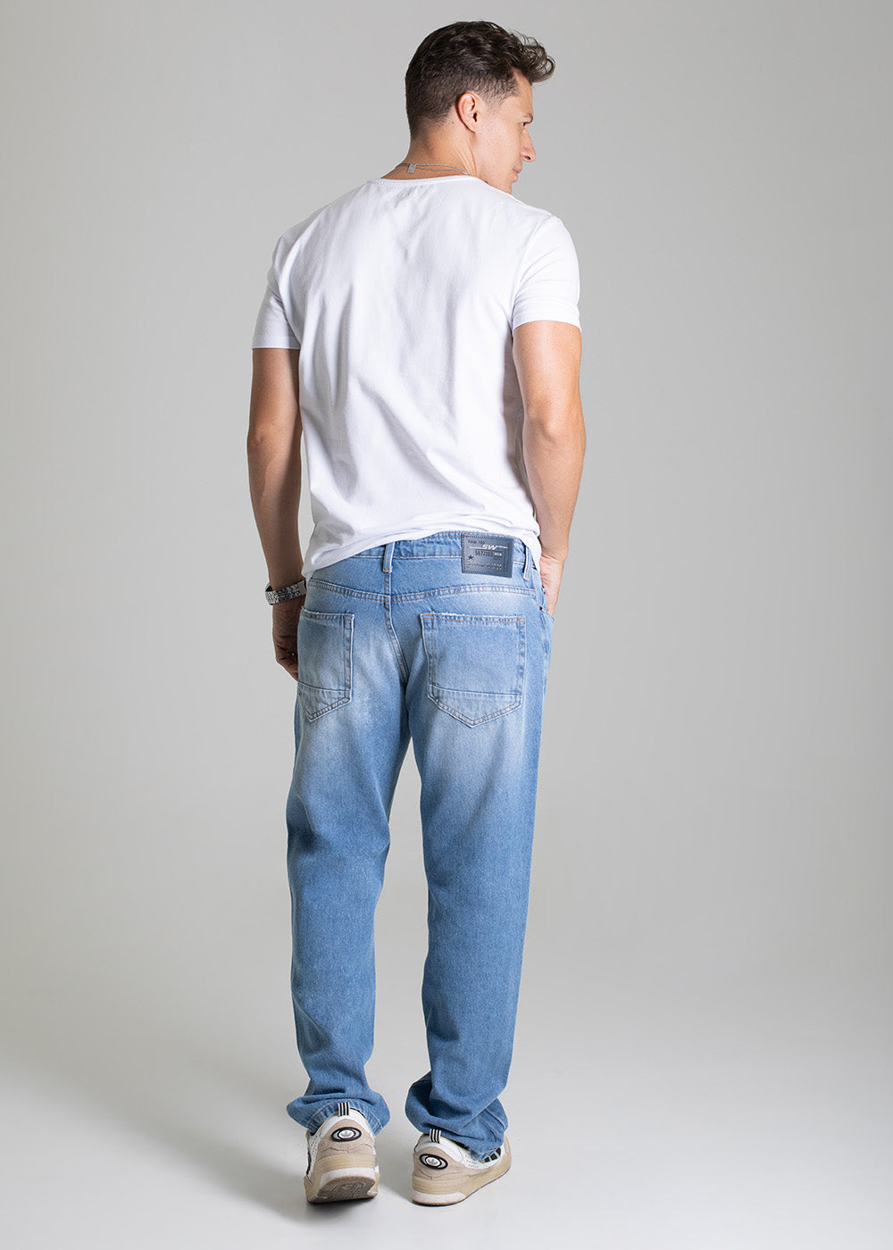 Calça Jeans Sawary Relaxed - 279214 AZUL