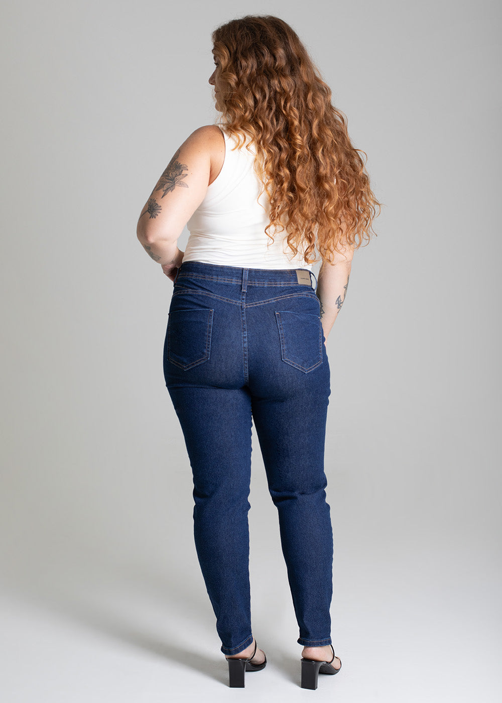 Calça Jeans Sawary Plus Size - 279231 AZUL