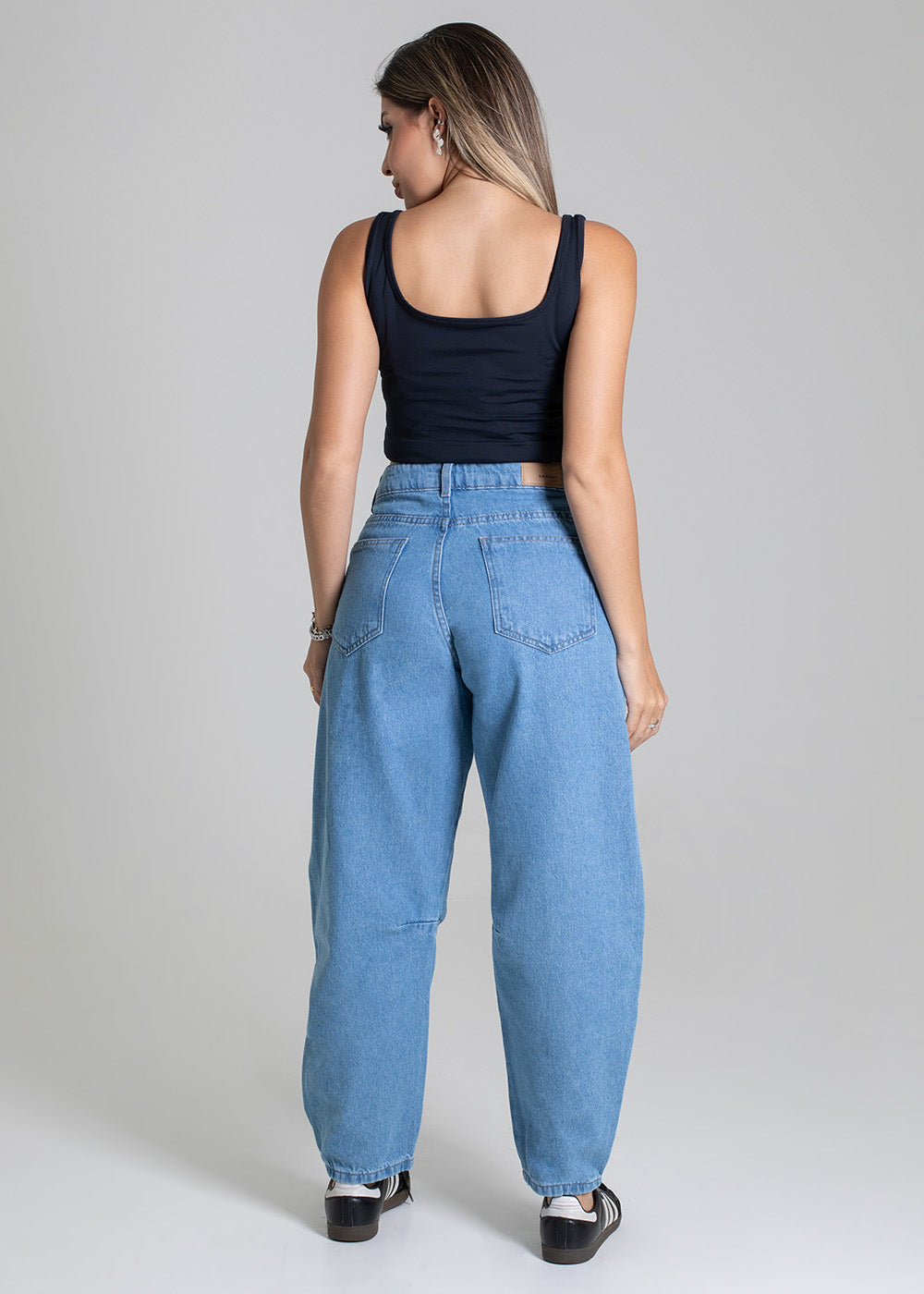 Calça Jeans Sawary Barrel - 279268 AZUL