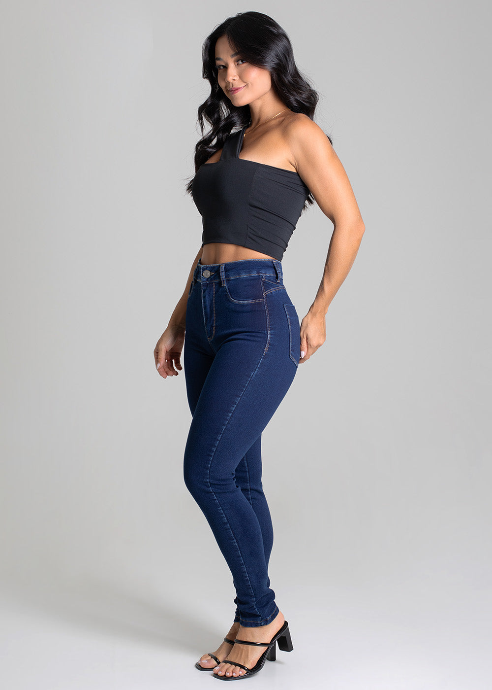 Calça Jeans Sawary Super Lipo - 279381 AZUL