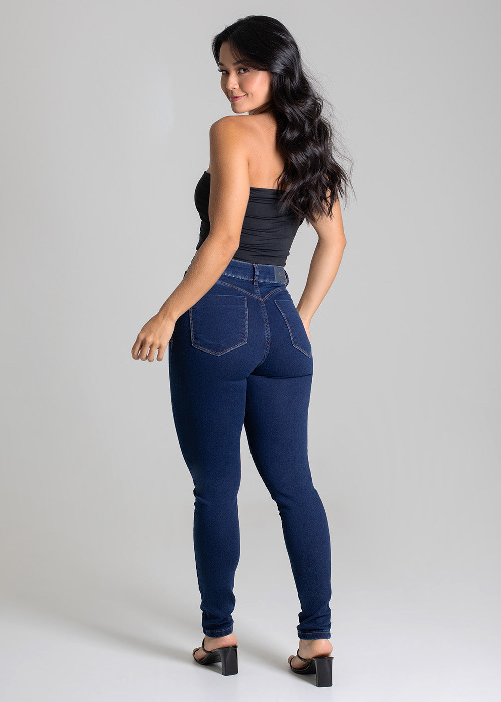 Calça Jeans Sawary Super Lipo - 279381 AZUL