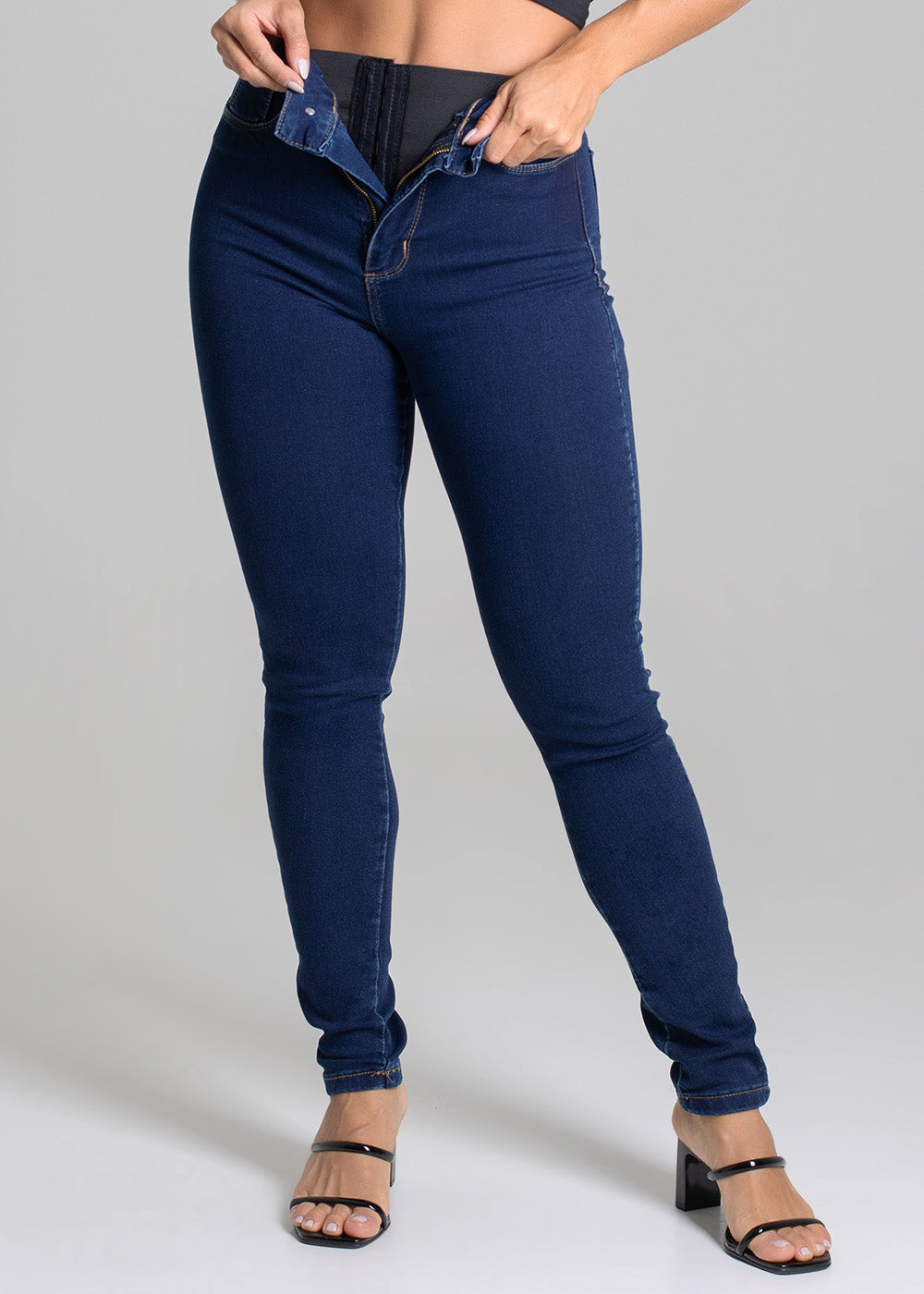 Calça Jeans Sawary Super Lipo - 279381 AZUL