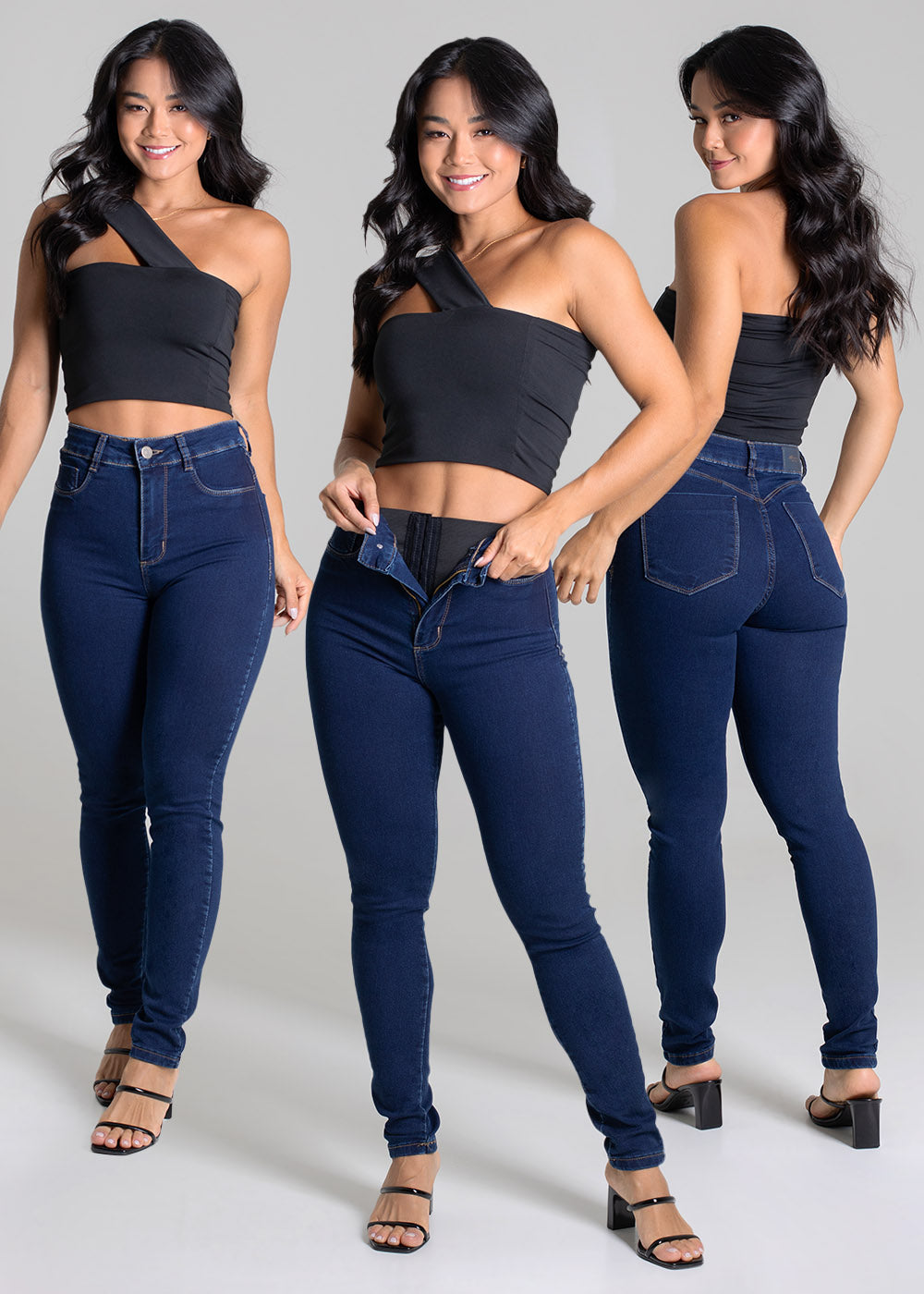 Calça Jeans Sawary Super Lipo - 279381 AZUL