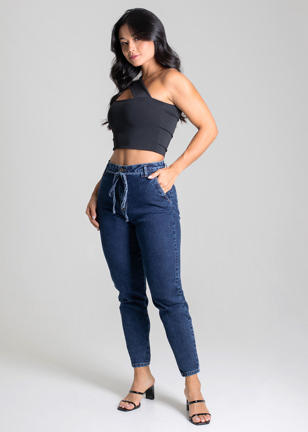 Calça Jeans Sawary Mom - 279412 AZUL