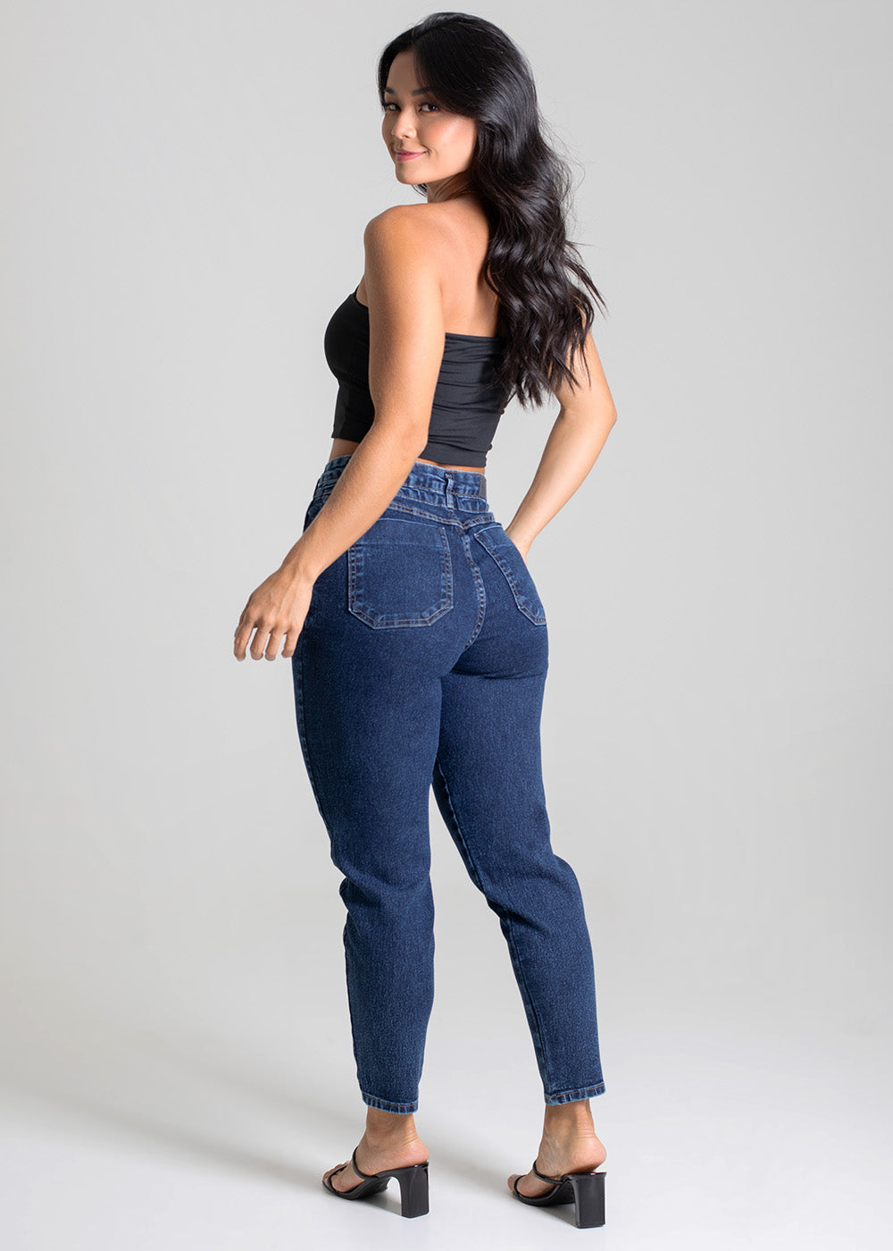 Calça Jeans Sawary Mom - 279412 AZUL
