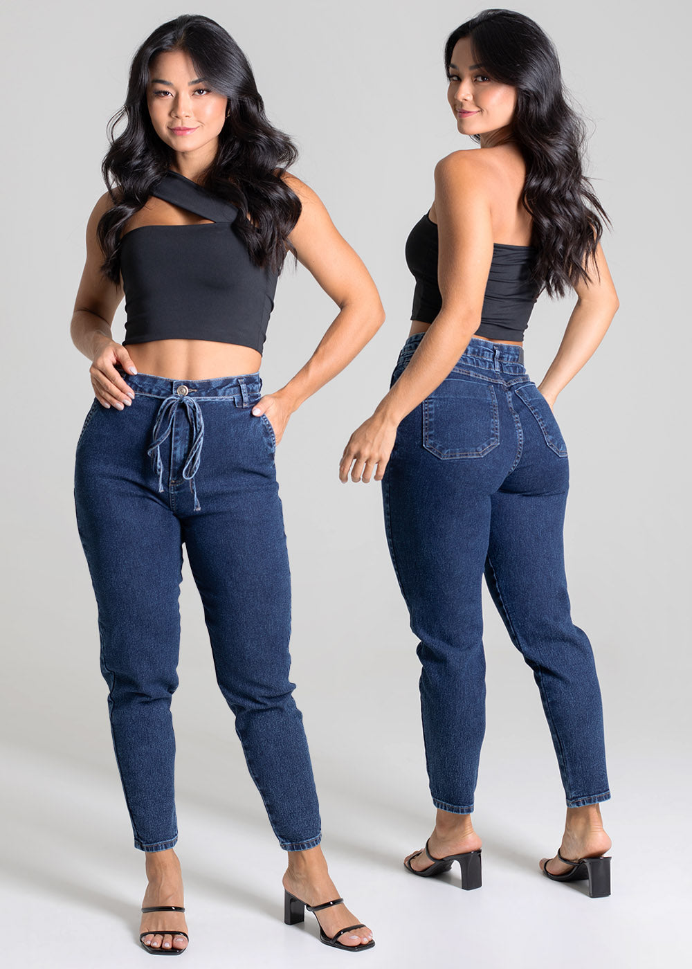 Calça Jeans Sawary Mom - 279412 AZUL