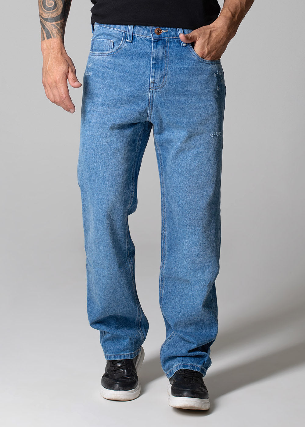 Calça Jeans Sawary Baggy - 279422 AZUL