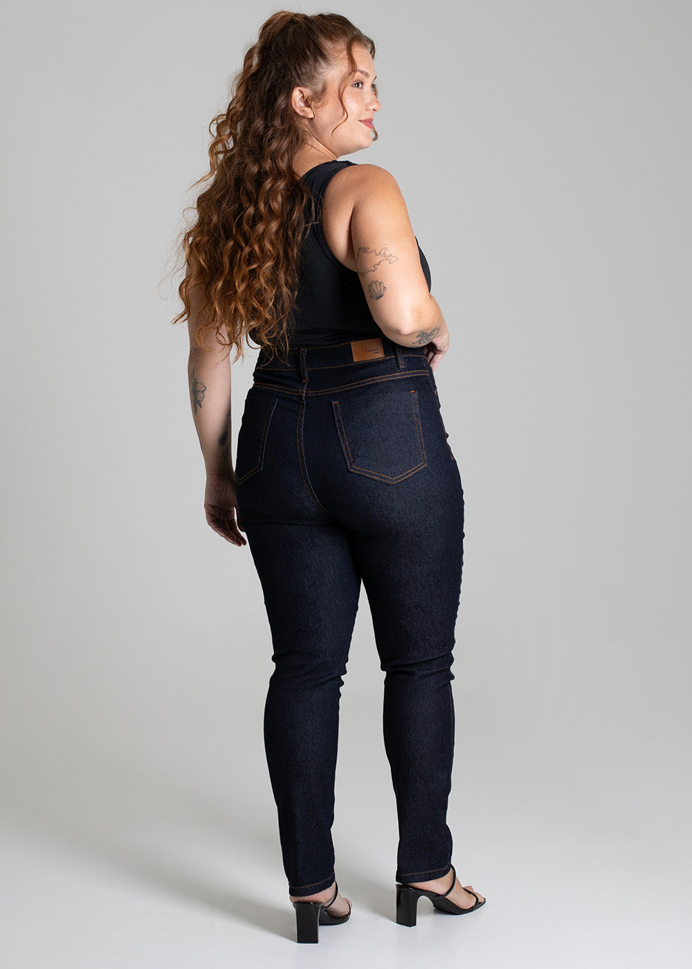 Calça Jeans Sawary Plus Size - 279440 AZUL