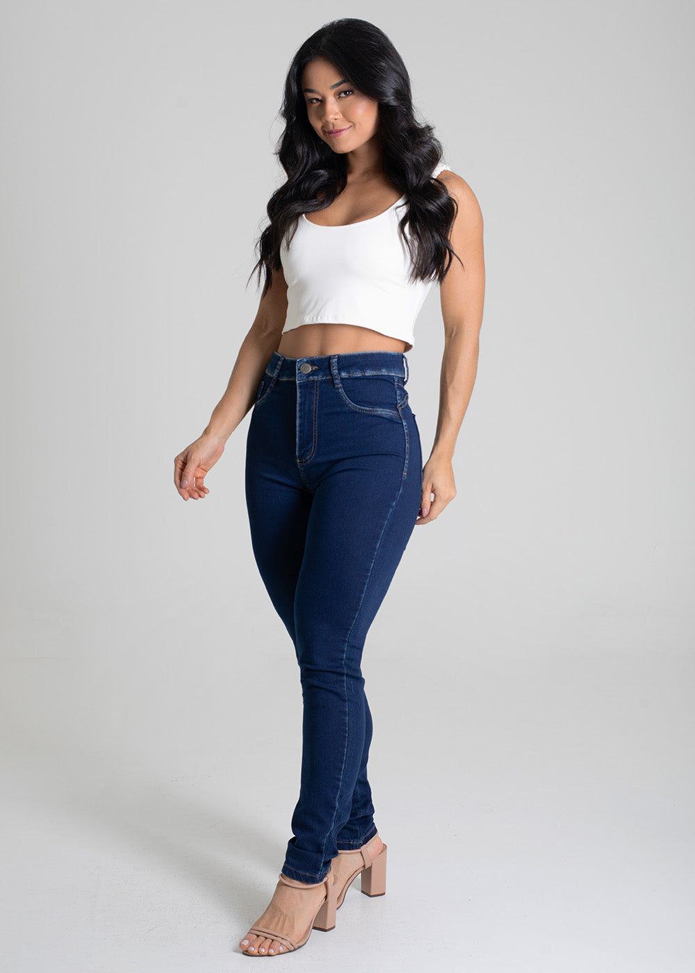 Calça Jeans Sawary Skinny - 279449 AZUL