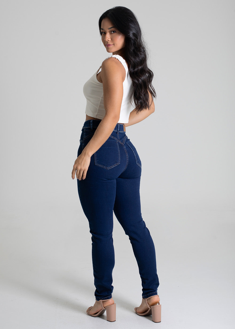 Calça Jeans Sawary Skinny - 279449 AZUL