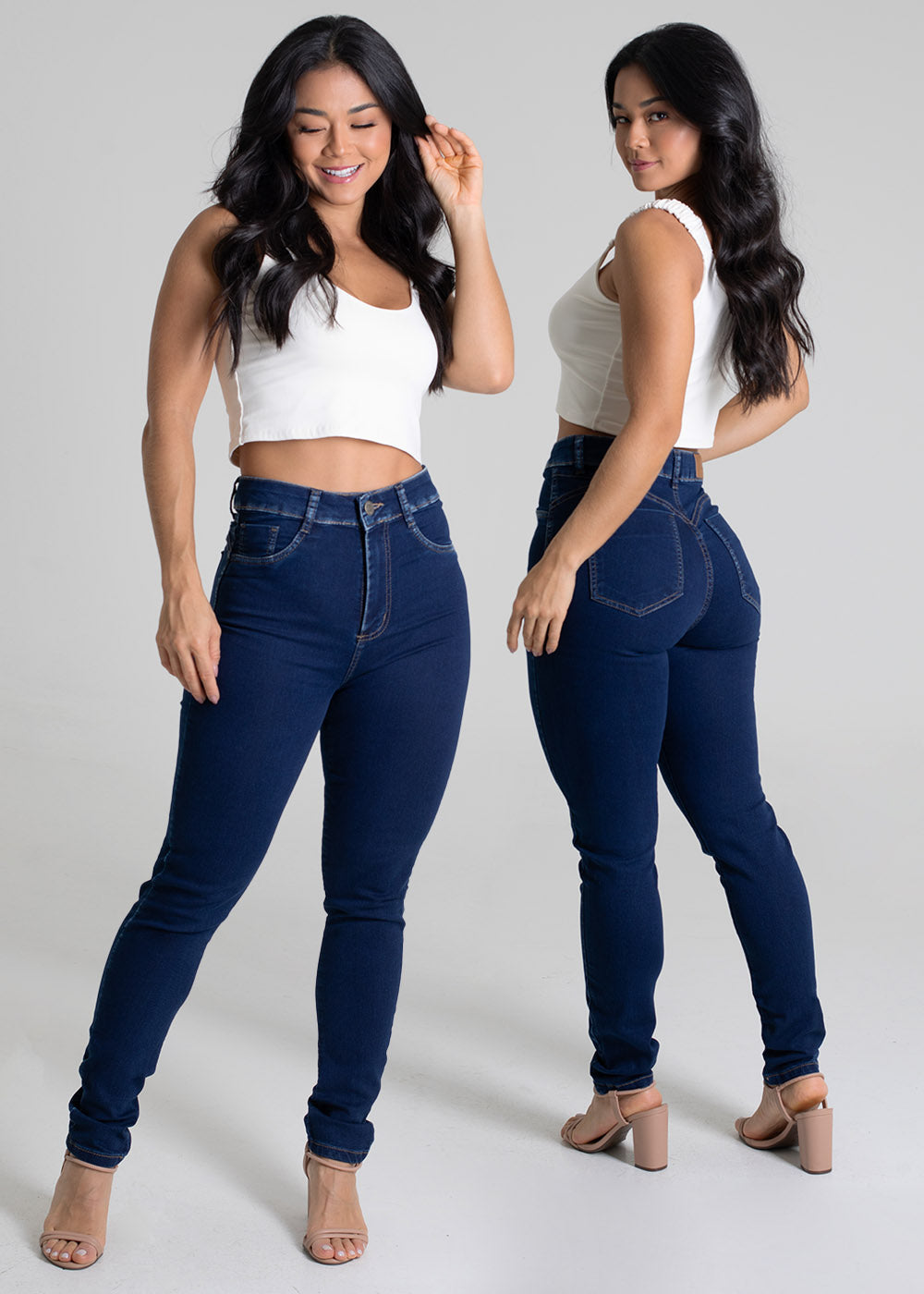 Calça Jeans Sawary Skinny - 279449 AZUL